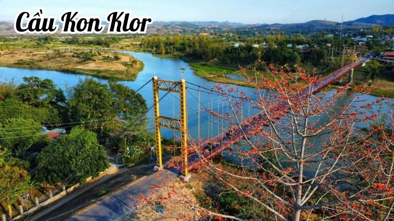 Đôi nét về Cầu Kon Klor tuyệt đẹp giữa núi rừng