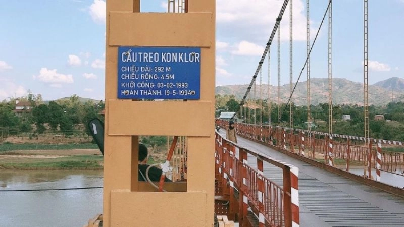 Lịch sử hình thành Cầu Kon Klor đầy thú vị