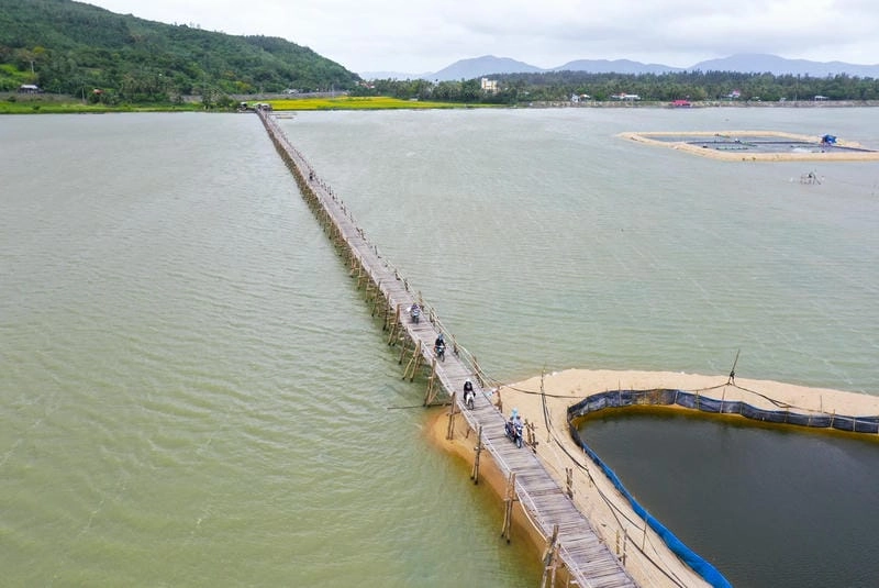 Cầu Ông Cọp Phú Yên nối đôi bờ sông Cái thơ mộng