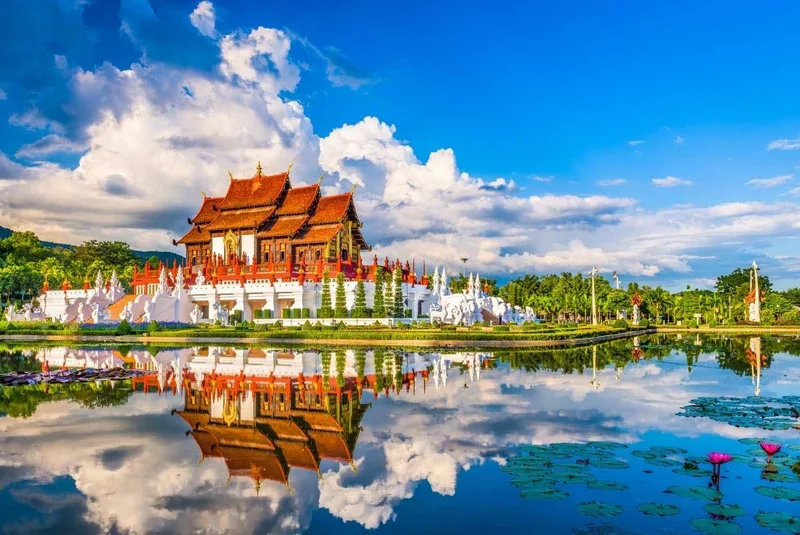 Chiang Rai bình yên dưới bầu trời xanh