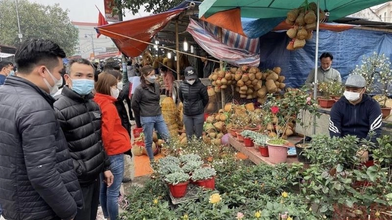 Chợ Viềng vang vọng tiếng rao giữa rừng người