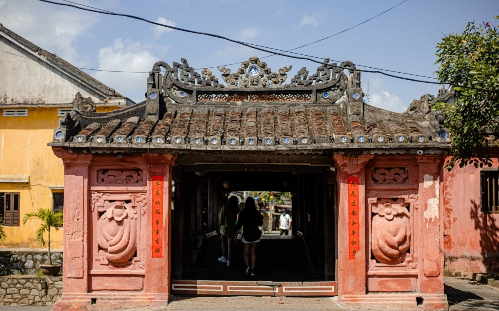 Kiến trúc độc đáo của Chùa Cầu Hội An về đêm