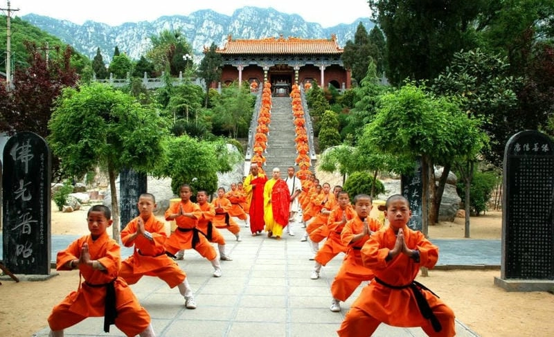 Xem Hình ảnh Chùa Thiếu Lâm sống động