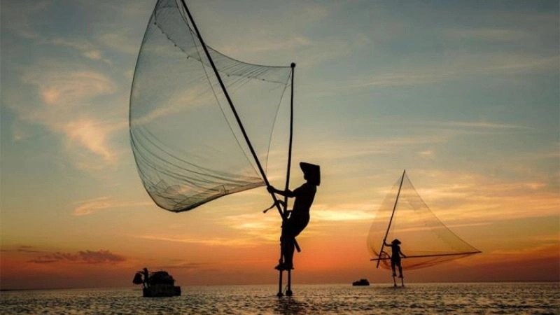 Cồn Vành là lựa chọn tuyệt vời cho chuyến nghỉ dưỡng