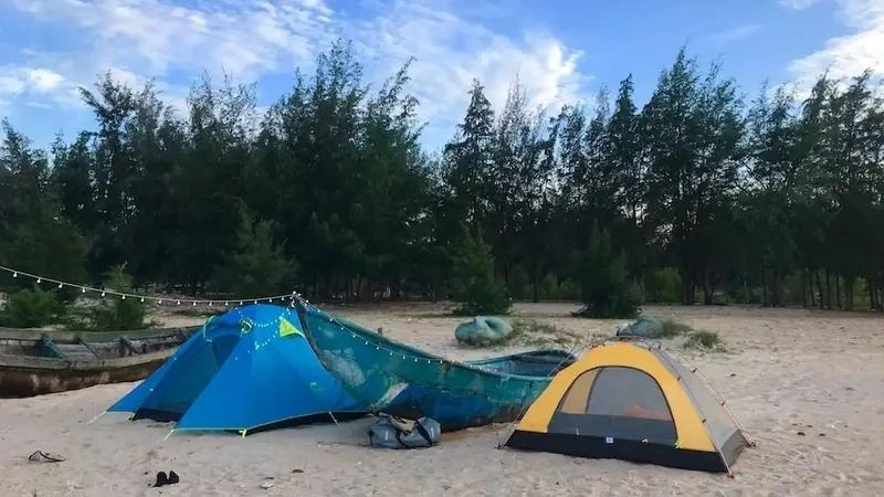 Cồn Vành mang đến trải nghiệm thư giãn tuyệt vời