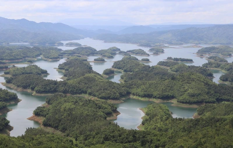 Đảo nhỏ giữa Hồ Tà Đùng, thiên nhiên Đắk Nông thơ mộng