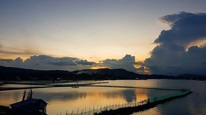 Đầm Ô Loan Phú Yên ảnh lưu giữ vẻ đẹp thơ mộng