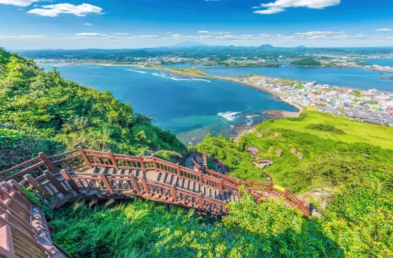 Tận hưởng không khí trong lành tại Đảo Jeju