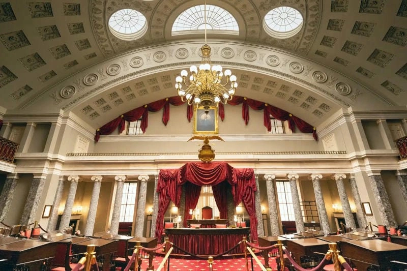 Biểu tượng chính trị Mỹ là Washington D.C. Capitol