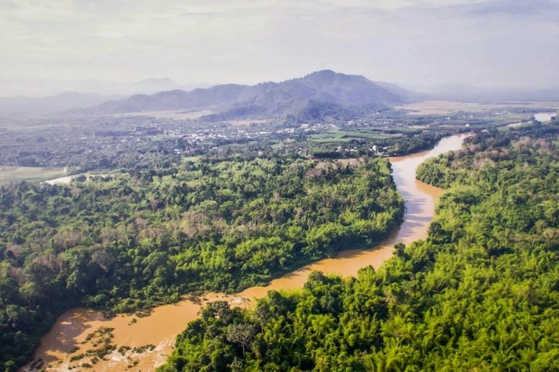 Cảnh quan Đồng Nai nhìn từ trên cao