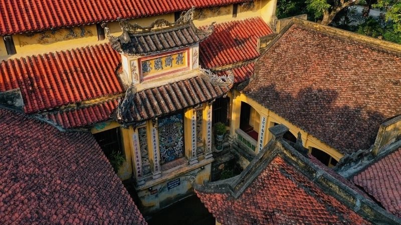 Chiêm ngưỡng vẻ trang nghiêm Đền Trần Thương