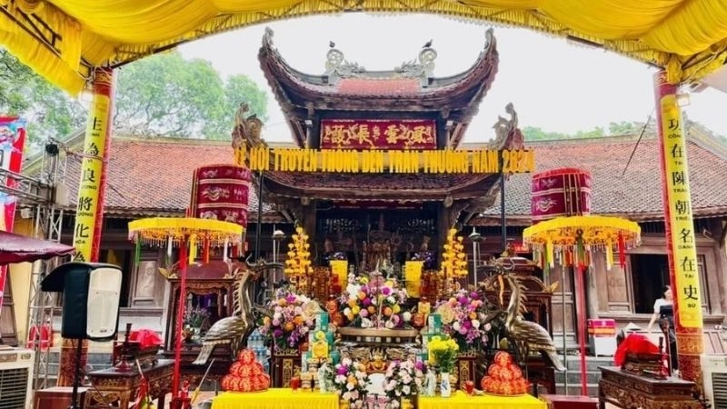 Đền Trần Thương nơi lưu giữ tâm linh lâu đời