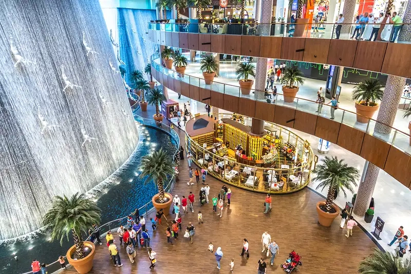 Ảnh kiến trúc Dubai Mall phô diễn vẻ đẹp hiện đại độc đáo