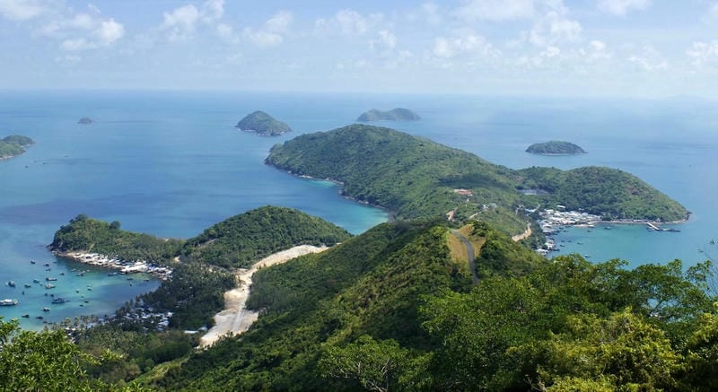 Ngắm eo biển Nam Du thơ mộng và bình yên