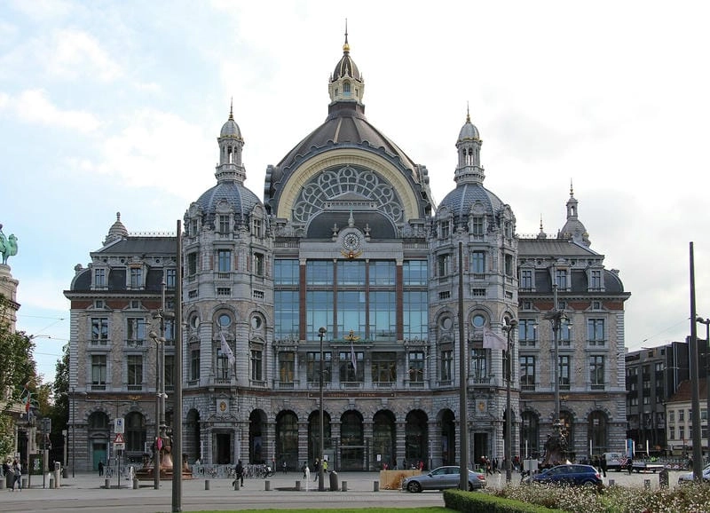 Tham quan Nội thất Ga Trung tâm Antwerp sang trọng