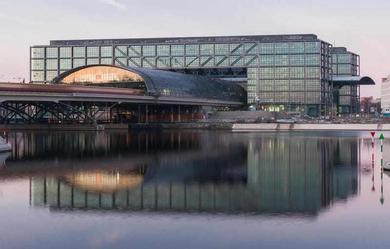Tìm hiểu về Ga tàu hiện đại Đức tại Berlin Hauptbahnhof