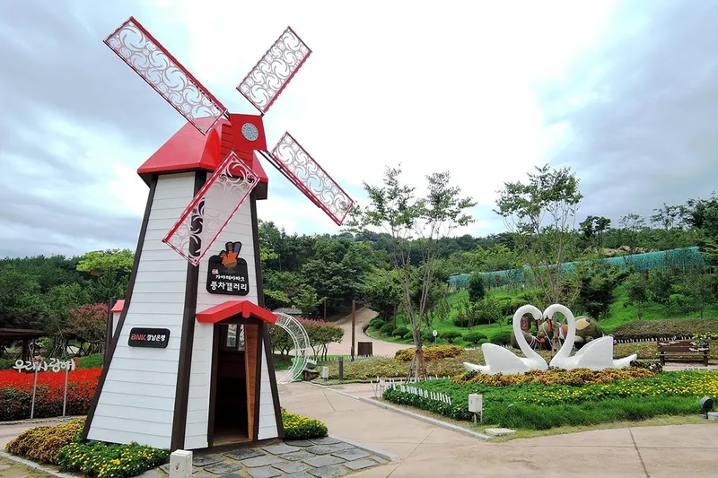 Cảnh quan thiên nhiên Gimhae đẹp như tranh vẽ