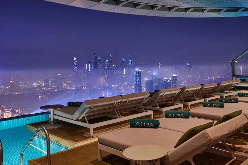 Trải nghiệm đỉnh cao tại Aura Sky Pool trên cao nhất thế giới