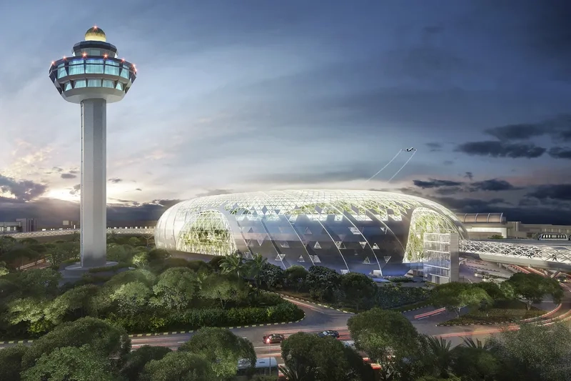 Khám phá vẻ đẹp lung linh của Jewel Changi Airport
