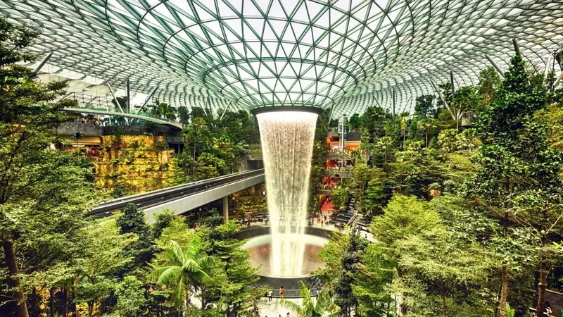 Jewel Changi Airport nơi hội tụ thiên nhiên và công nghệ