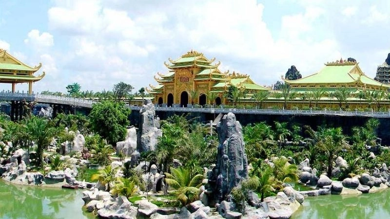 Công viên Đại Nam rộng lớn hiện đại