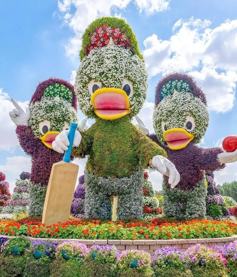 Trải nghiệm điểm đến nổi tiếng Vườn hoa Dubai địa điểm du lịch