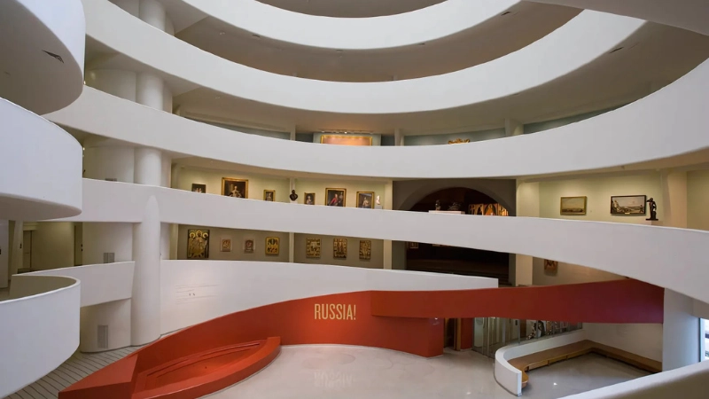 Kiến trúc độc đáo của bảo tàng Guggenheim