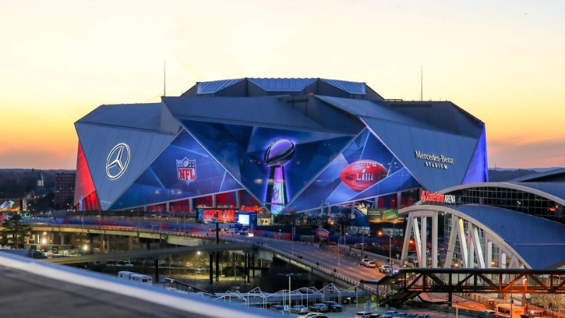 Kiến trúc độc đáo của Mercedes-Benz Stadium