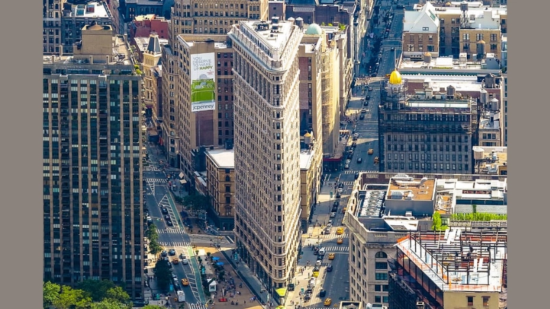 Kiến trúc và đặc điểm hình dạng của Flatiron Building