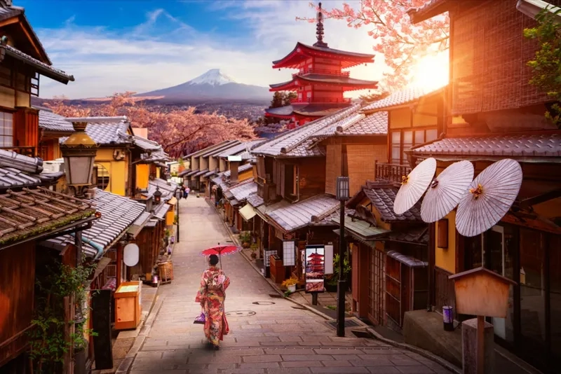 Kyoto yên bình với những con phố cổ kính