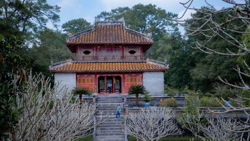 Bình yên Lăng Minh Mạng giữa đất trời cố đô