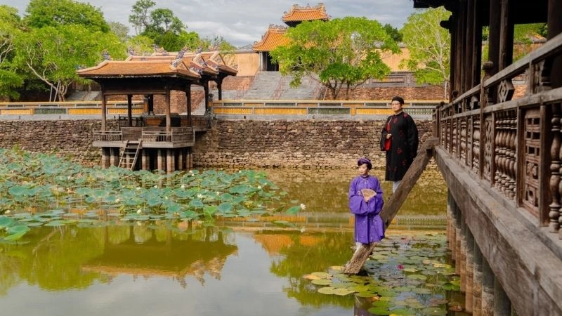 Kiến trúc Lăng Tự Đức tinh xảo và cổ kính