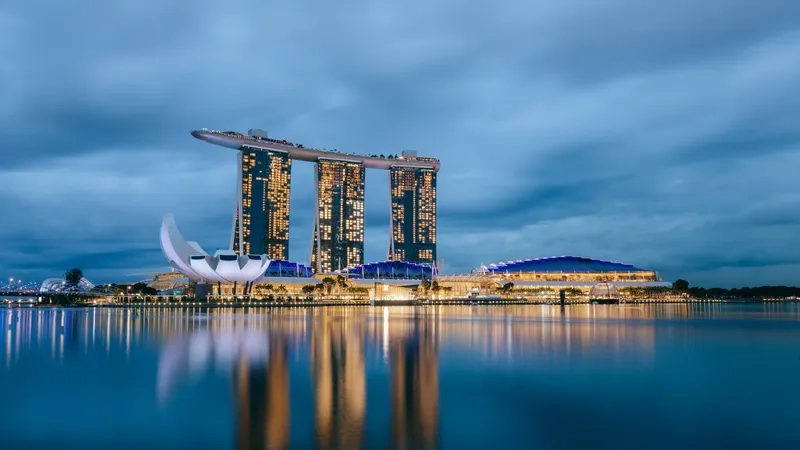 Marina Bay Sands kiến trúc hiện đại bậc nhất