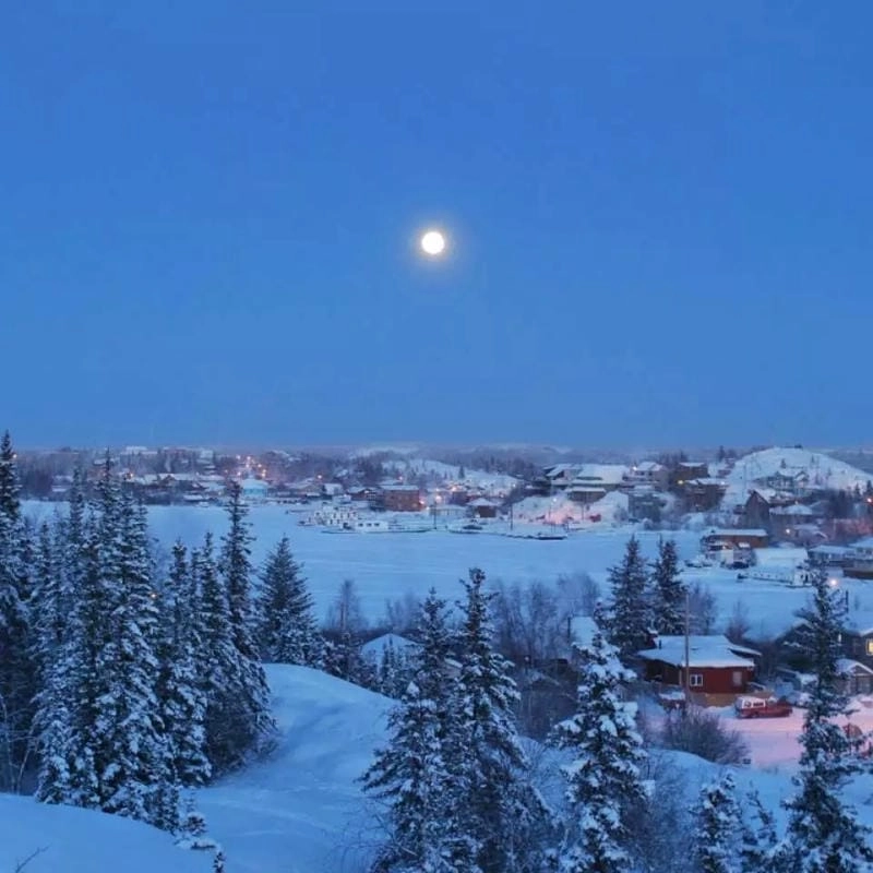 Hoàng hôn Canada lãng mạn vô cùng