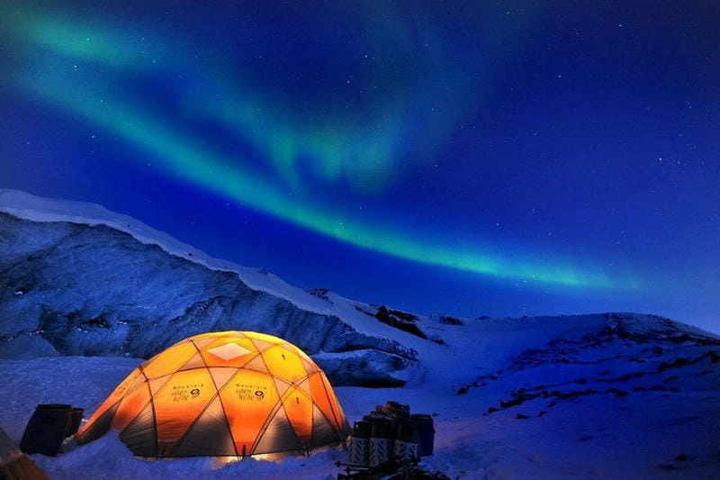 Greenland thơ mộng với Bắc Cực quang