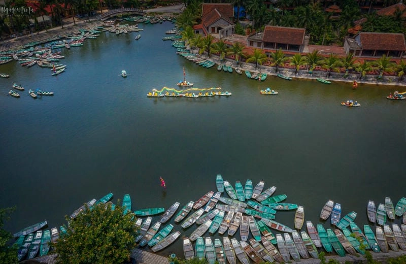 Mùa đông lạnh giá Tam Cốc đẹp mê hoặc lòng người