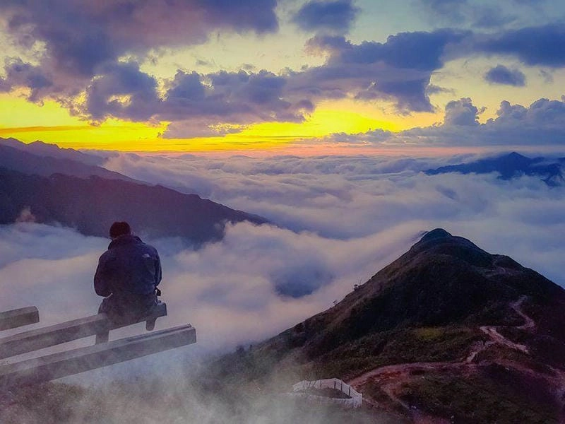 Sương mù mùa đông Tuyên Quang như mơ màng