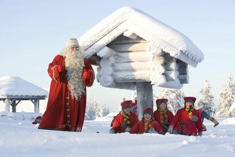 Phần Lan thơ mộng trong sắc tuyết trắng Lapland