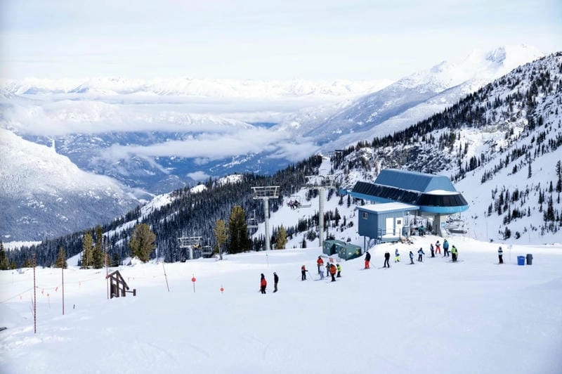 Tuyết trắng Whistler đẹp như tranh vẽ