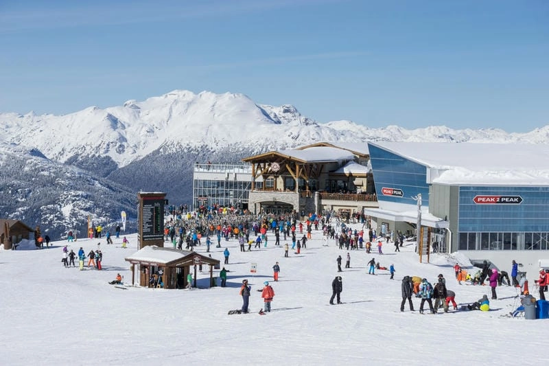 Núi tuyết Whistler hùng vĩ và tráng lệ
