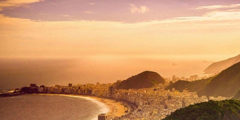 Bình minh Copacabana đẹp đến nao lòng