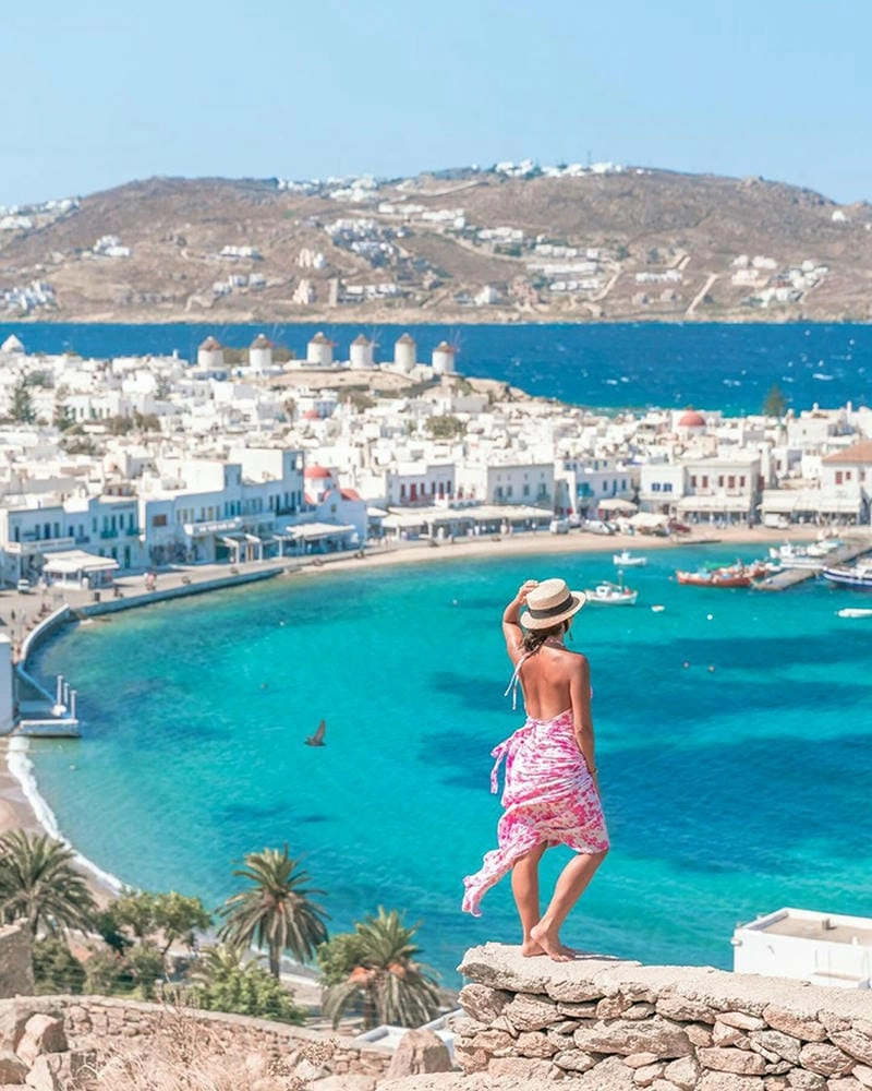 Mùa hè Hy Lạp rực rỡ ở Mykonos