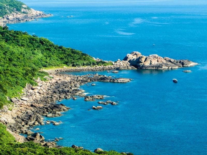 Ảnh biển Bình Định mùa hè xanh trong đẹp hút hồn