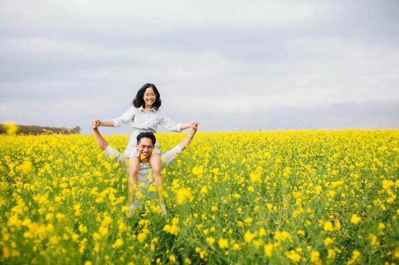 Hoa cải vàng Đà Lạt nở rộ rực rỡ khắp các ngọn đồi