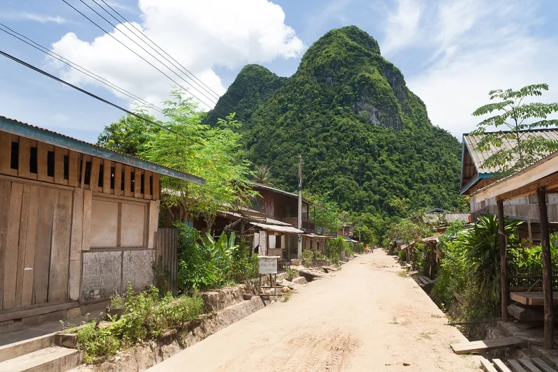 Muang Ngoi Neua thu hút du khách bởi vẻ nguyên sơ