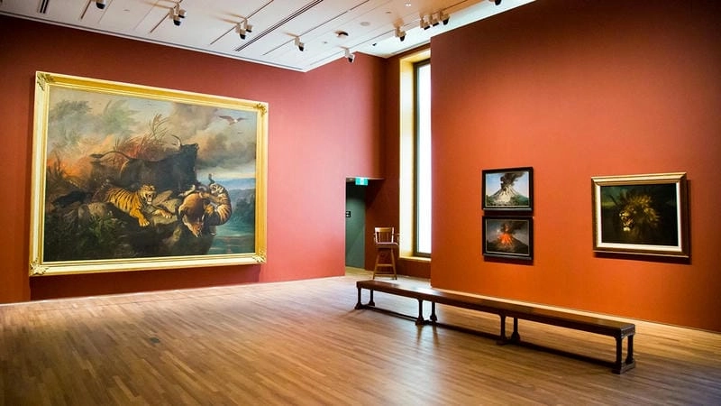 Khám phá nghệ thuật bên trong National Gallery Singapore bên trong