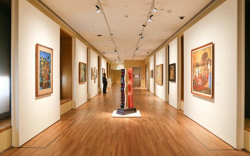 Không gian nghệ thuật phong phú tại Phòng trưng bày Quốc gia Singapore