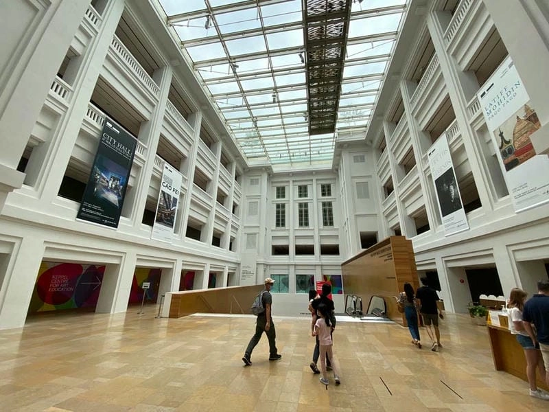 Phong cách hiện đại pha cổ điển trong Thiết kế National Gallery ấn tượng