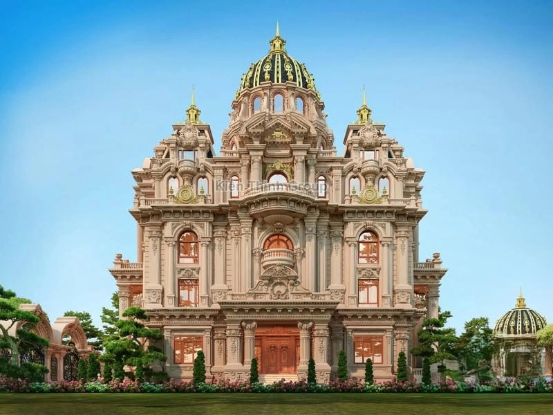 Tận hưởng không gian xanh tại hồ bơi biệt thự Cần Thơ trong khuôn viên nhà biệt thự Cần Thơ