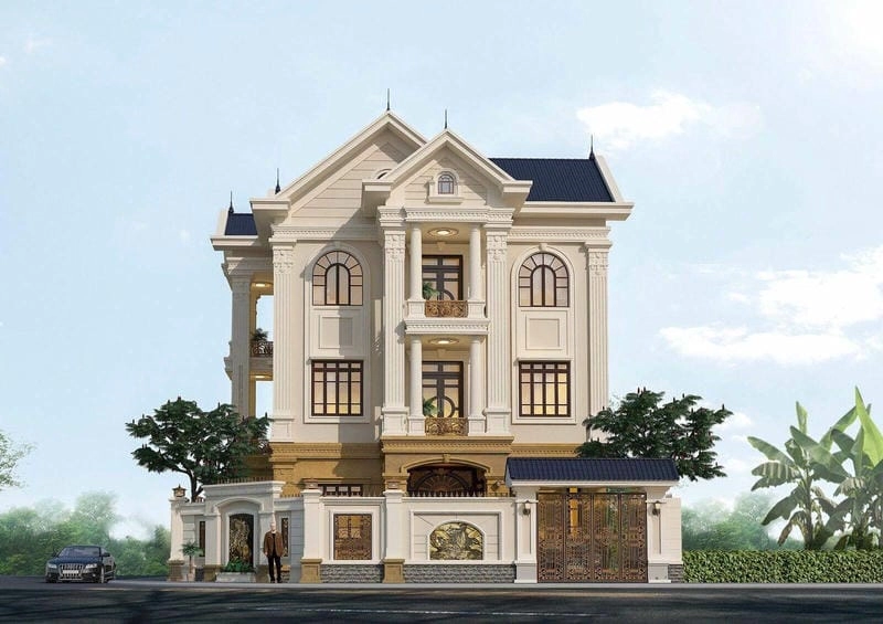 Ngắm cảnh biển từ ban công biệt thự tại Nhà biệt thự Lý Sơn